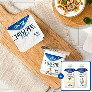 바이오 PROBIOTIC 그릭요거트 Delight 플레인 80g*16입