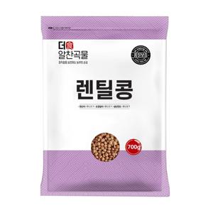 24년산 브라운 렌틸콩 700g / 수입 렌즈콩