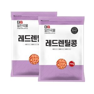 24년산 레드 렌틸콩 1.4kg (700g*2) / 수입 렌즈콩
