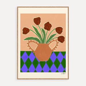 더포스터클럽 Red Tulips 카를라 야노스 아트 프린트