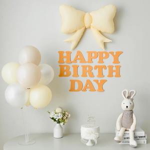 왕리본 풍선 생일파티 이벤트 풍선 세트