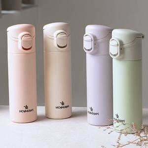 슬림 미니 원터치 스테인레스 보온보냉병 180ml 4가지색상 커피 한약 음료 텀블러