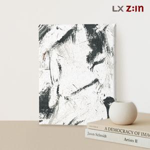 디아망  PR058-01 백야 블랙 화이트 고급 실크벽지 만능 풀바른벽지 셀프 아리나데코