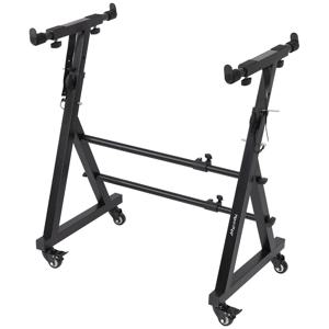 MKZ230 휠장착 Z스타일 디지털 전자 피아노 스탠드 키보드 거치대 받침대