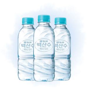 백산수 생수 무라벨 330mlx80병