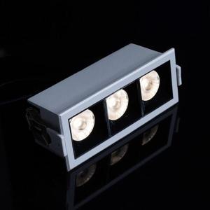 LP-CRI 멀티 매입등 사각 3등 COB LED 12W 안티글레어 매입조명