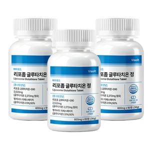 고순도 리포좀 글루타치온 정 60정x3병 (6개월분)