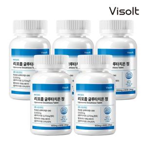 고순도 리포좀 글루타치온 정 60정x5병 (10개월분)