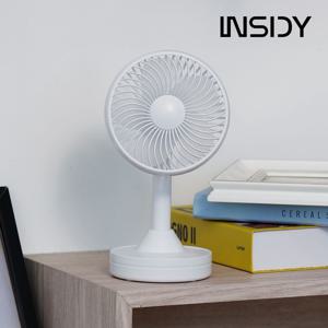 무선 탁상 선풍기 소형 사무실 책상 캠핑 BLDC 회전식 걸이형 ISF-300