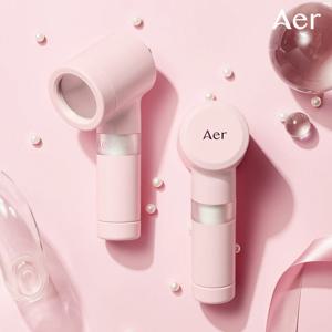 아에르 여행 휴대용 석회질 불순물 녹물제거 컴팩트 미니 필터 샤워기 체리블라썸