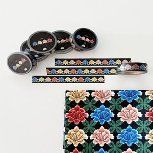 GOODS 문구템 꽃살문 마스킹테이프 전통 굿즈 다꾸 폴꾸 마테 데코스티커 선물포장