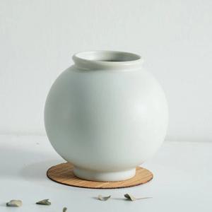 백자 청 달항아리 무광 풍수지리 인테리어 도자기 장식 소품 돌상 소품 화병
