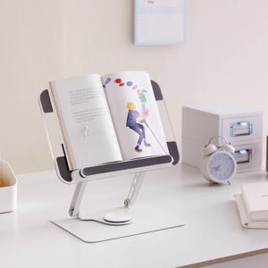 오드나인 아크릴 독서대 360도 회전 높이조절 접이식북스탠드 책거치대 책받침대