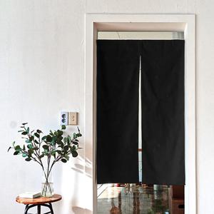블랭크 블랙 광목원단 도어커튼_L (RM 269001)