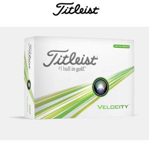 벨로시티 VELOCITY 매트 그린 골프볼 골프공 12구 2피스
