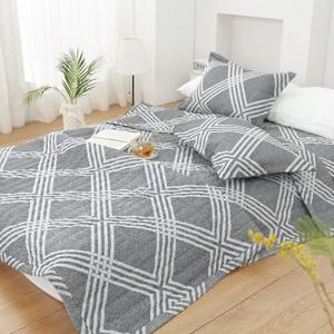 로프 여름이불 베개커버 세트 차렵이불 국산 시어서커 2colors SS 싱글