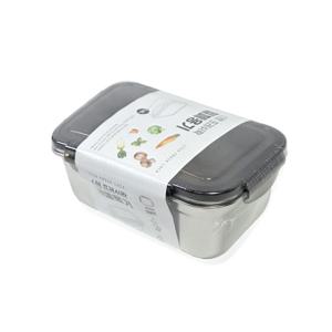 프레쉬락 스텐 밀폐용기 반찬용기 사각 반찬통 (1.6L)