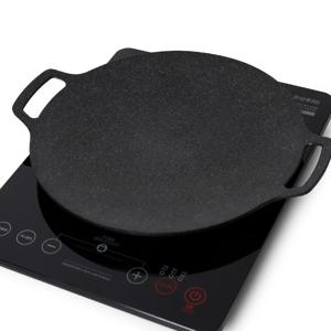 국산 인덕션겸용 캠핑 4T 그리들 38cm / 삼겹살불판 캠핑그릴 그리들팬