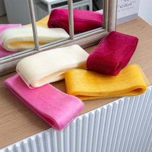 크리스마스 망사 리본 10cm (25m) 4colors 롤 선물 포장 끈 공예 재료 DIY
