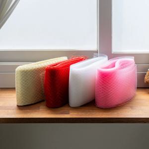 크리스마스 망사 리본 16cm (10m) 4colors 롤 선물 포장 끈 공예 재료 DIY