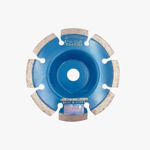 다이아몬드 마른날 U-CUP 4(105x15x1.8T)/5(125x15x2.0T) 마루가공