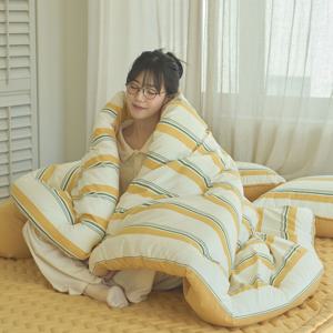 뉴빈티지 스트라이프 차렵이불세트4color(SS/Q/K/LK)