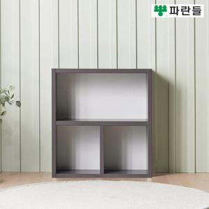 파란들가구 33T 2단 800 무발 가로책장 2단책장 수납장식장