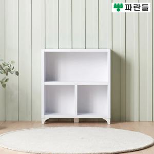 파란들가구 33T 2단 800 유발 가로책장 2단책장 수납장식장