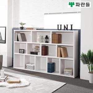 파란들가구 33T 2000 와이드 3단책장 A형 거실책장 수납장식장