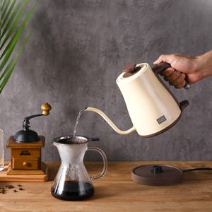 뉴트로 전기 드립 주전자 1.2L 커피포트 전기포트