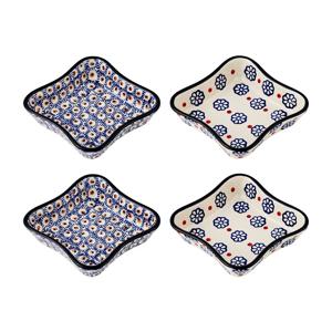 2+2 파뷔에 잘리피에 사각찬기 세트(네이비포인트) 총4P