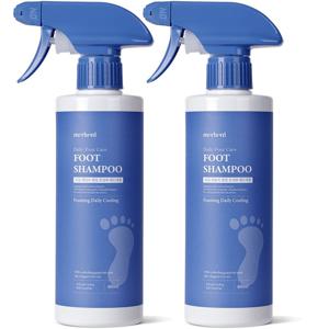 1+1 포밍 대용량 풋샴푸 400ml 레드자몽향 발냄새제거 발샴푸 풋케어