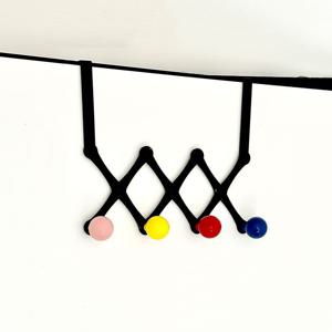 [해외] 미드센츄리 모던 접이식 도어행거 4구 벽옷걸이 도어후크 2colors