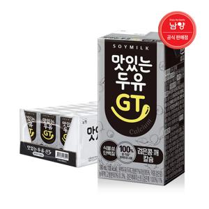 맛있는두유GT 검은콩깨칼슘 190ml 24팩