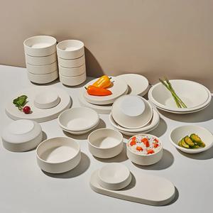 라씨에뜨 딜로 6인 그릇 홈세트 윈터화이트 신혼식기 27P