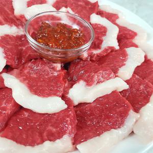 1++ 투뿔 한우 차돌박이 육회 200g x 1팩