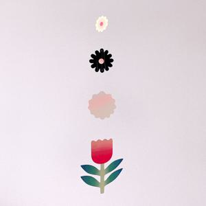 꽃 종이모빌 DIY