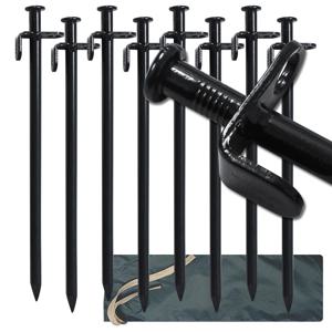 BUCK703 고강도 강철 단조팩 35cm 8P+보관주머니 세트