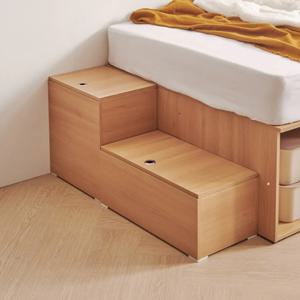 도어형 보조 수납 계단 침대 발받침대 실용적인 수납책장