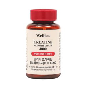 크레아틴 모노하이드레이트 4000 1000mg X 120정 1개