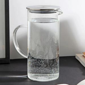 피유코 내열 유리 냉장고 물병 물통 1.3L