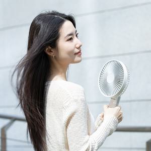 뉴에이커 손선풍기 탁상용 거치용 접이식 휴대용 무선선풍기 BF1000