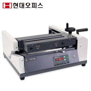 현대오피스 무선제본기 TB-3000E 대용량제본 반자동 인쇄소업소용