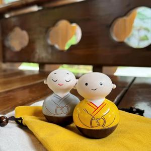 동자승 오뚝이 부처님 부처 장식 스님 인형 인테리어 불교