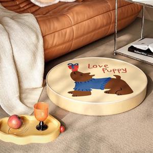 두꺼운 쿠션 방석 거실 바닥 미끄럼방지 매트 강아지