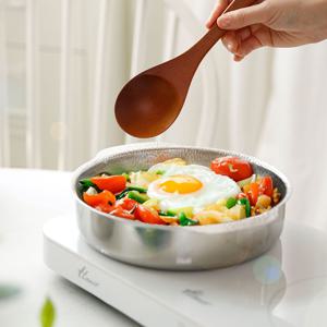 톤톤 스텐 인덕션 멀티 플레이팅 냄비 원통형 3호