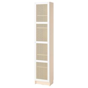 빌리+회가달 책장+도어 6단 40x30x202cm 자작나무효과