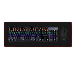 슈퍼히어로 GMK-510X 게이밍 기계식 키보드 마우스 with 장패드 세트