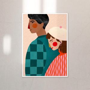 액자 Be My Valentine / 비 뮬러 (Bea Muller)