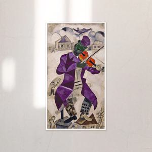 액자 Green Violinist / 마르크 샤갈 (Marc Chagall)